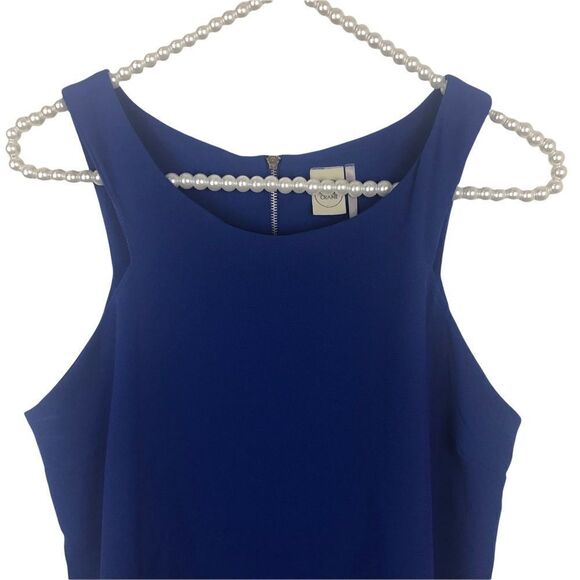 Paper Crane blue sleeveless top - Picture 3 of 8